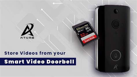 video doorbell with memory card